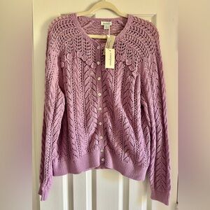 Sundance Caravane Cardigan NWT